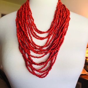Multi strand necklace